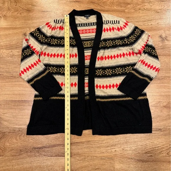 Talbots Wool Blend Open Cardigan Sweater, Women's, 2X - Picture 4 of 8